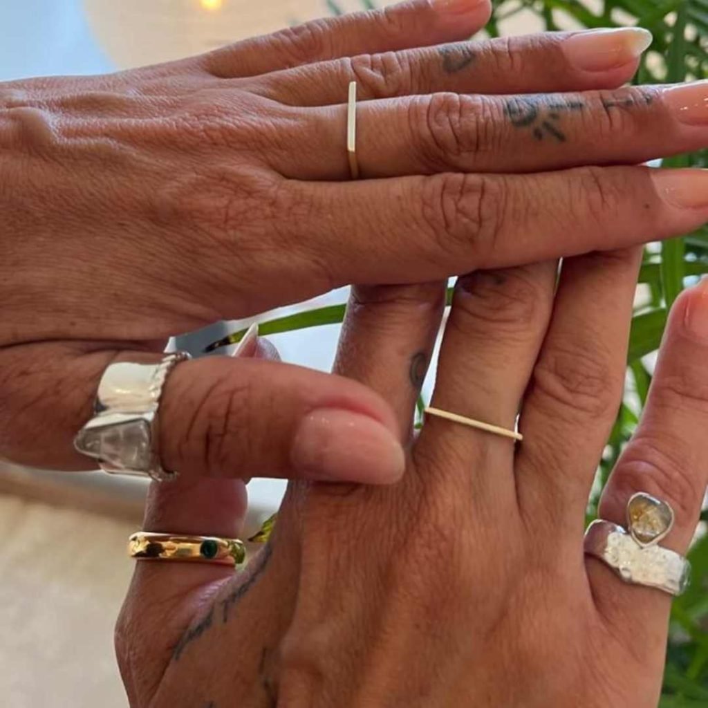 inished handmade rings from Uluwatu Silver Class, a cultural jewelry-making experience.