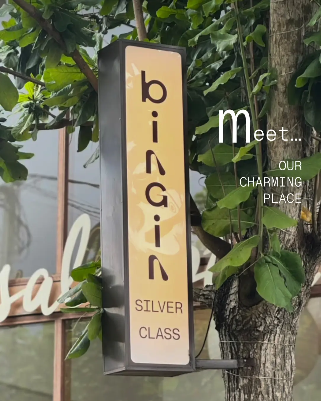 Entrance of Bingin Silver Class silver jewelry workshop in Bingin, Bali